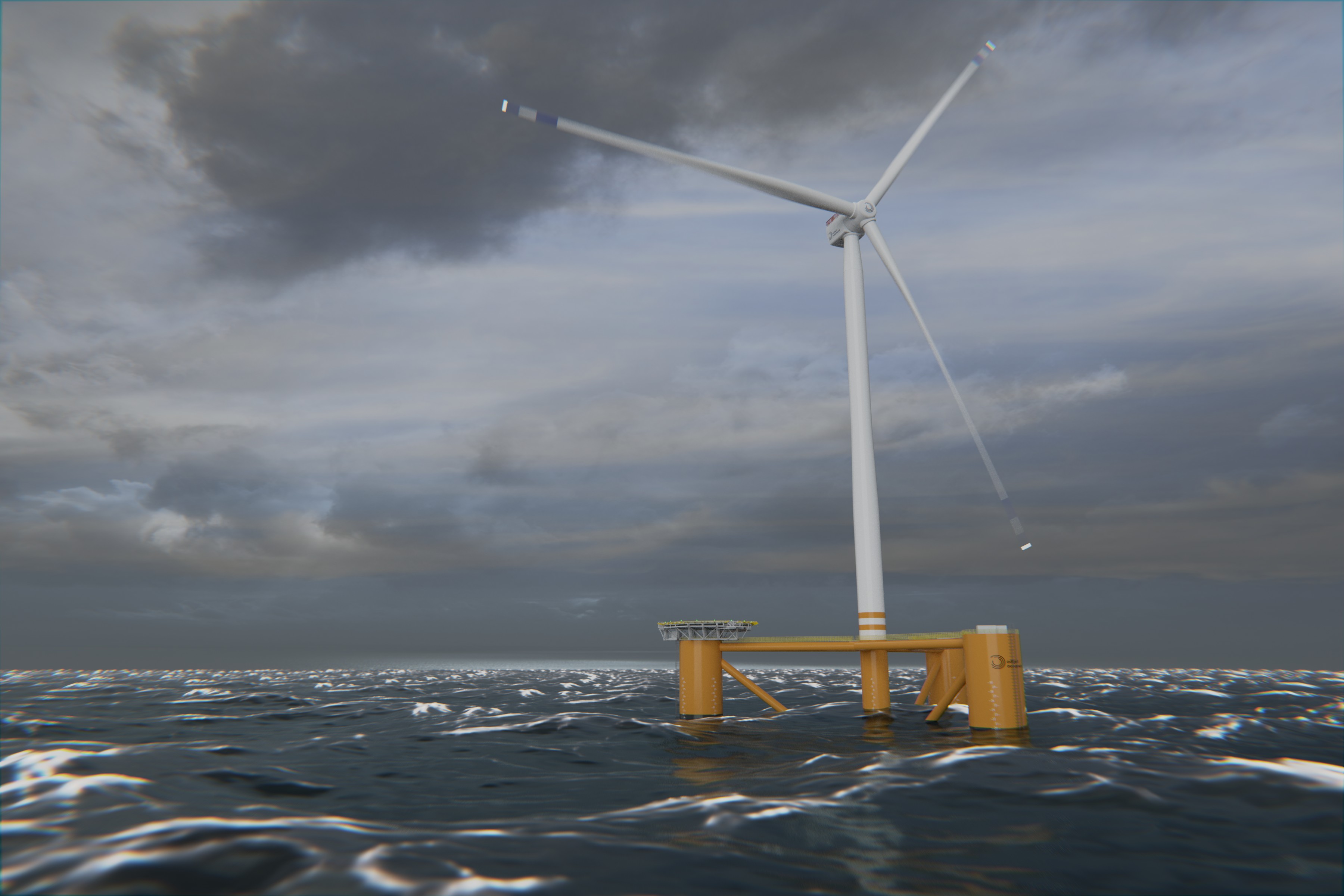 Odfjell Oceanwind launches the Deepsea Star™ 15MW floating wind foundation